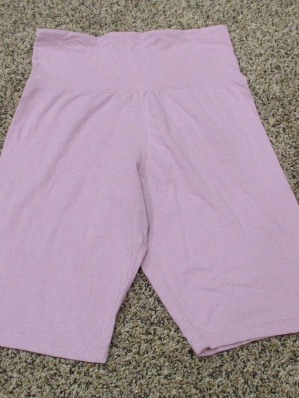 Secret Treasures Pull On Bermuda Shorts Womens L 12-14‎ Purple Elastic Athletic